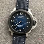 VS Factory Panerai Luminor Marina Fibratech Pam 01663 Vulcano Blu Replica Watches 44mm